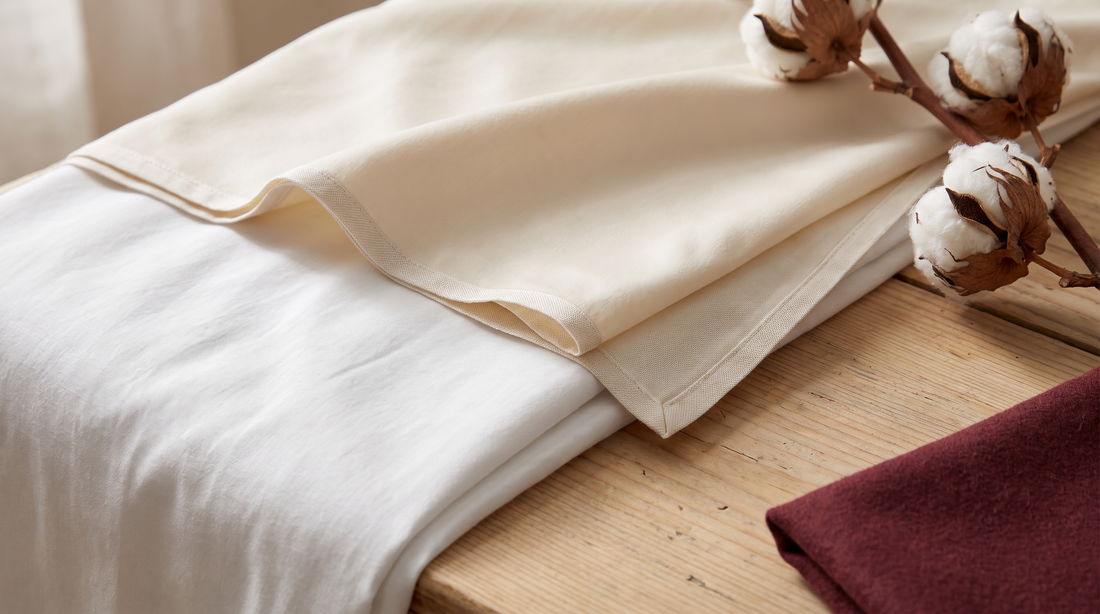 בד פרקל ובד סאטן לצד ענף כותנה – כותנה מצרית, פרקל וצפיפות חוטים